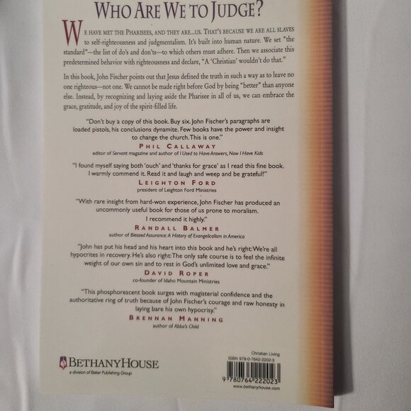 12 Steps for the Recovering Pharisee (Like Me) by John Fischer – Paperback - Picture 2 of 2